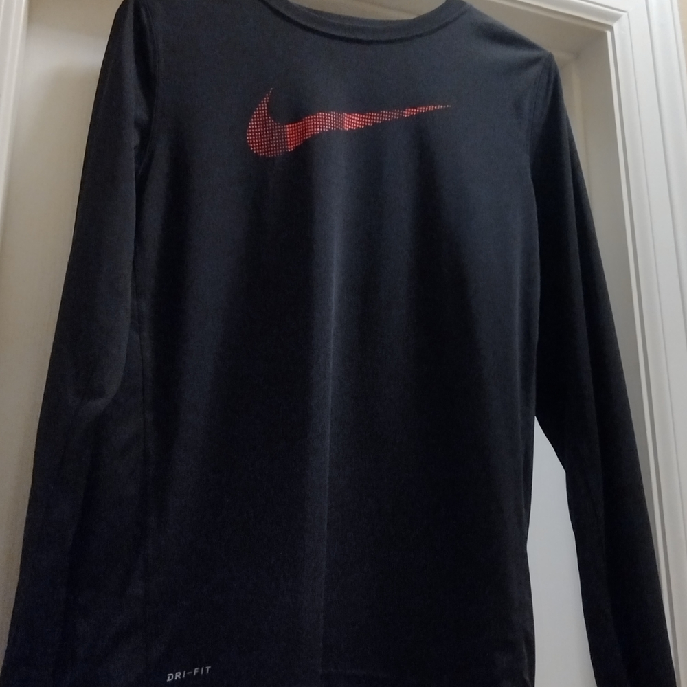 Nike Black Long Sleeve Dri-FIT Shirt